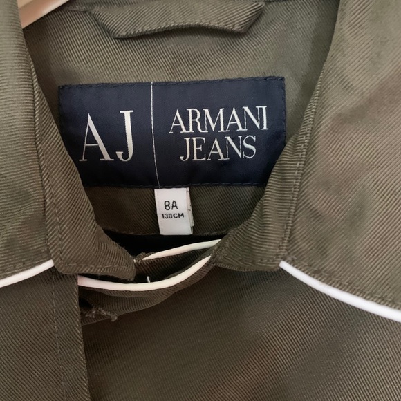 Girls Armani trench coat - Picture 7 of 7